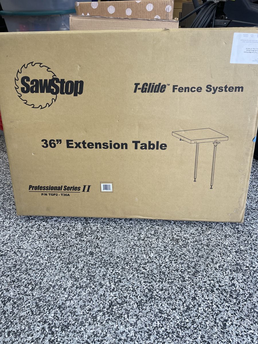 SawStop Extension Table