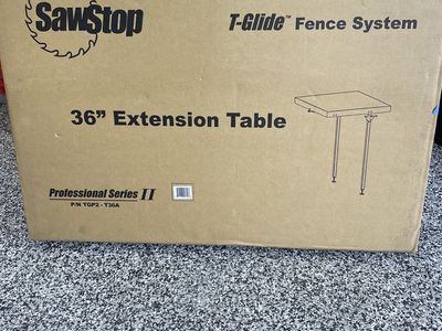 SawStop Extension Table