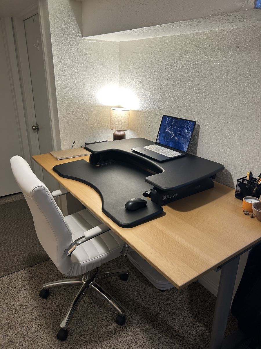 Standup desk converter