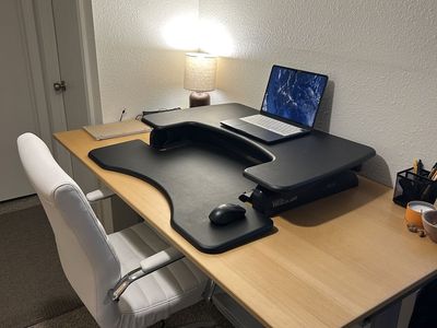 Standup desk converter