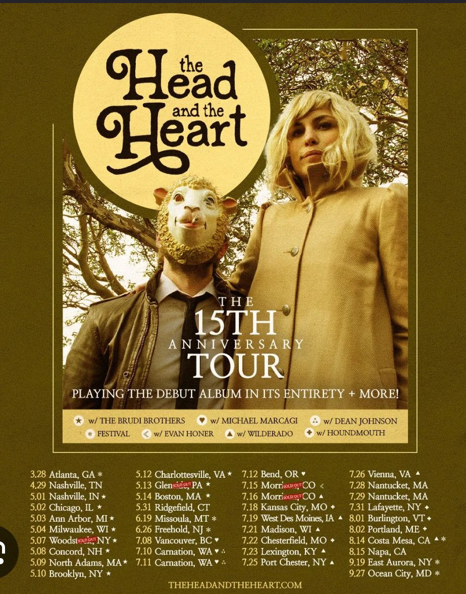 The Head and the Heart Tickets