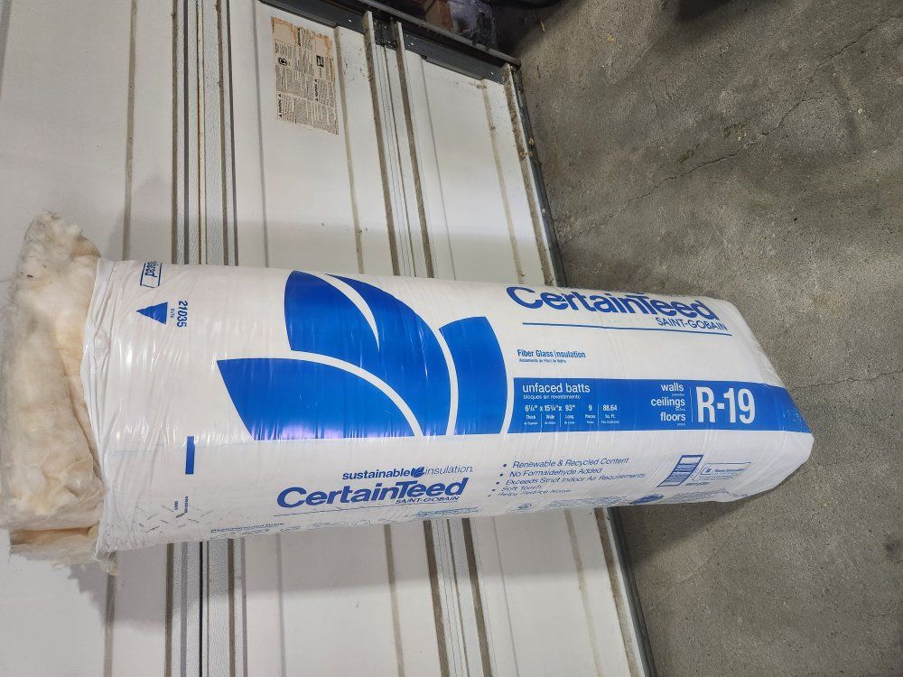 unfaced r19 insulation