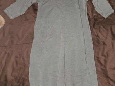 Woolino Australian Merino Wool Baby Gown 0-6 Months Sage Green