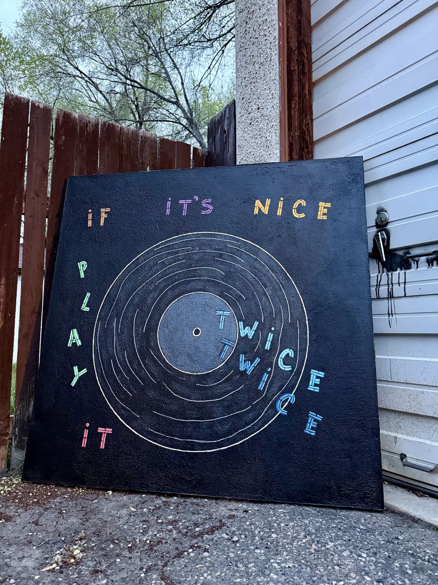 Large Canvass art, handmade local artist