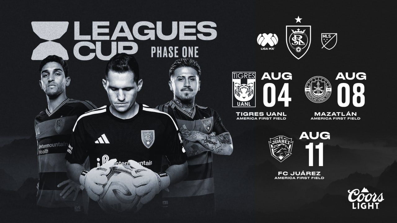 2-3 tickets RSL Leagues Cup vs Atlante FC on August 8th