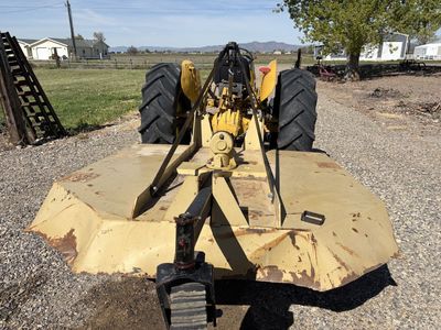 Tractor and mower