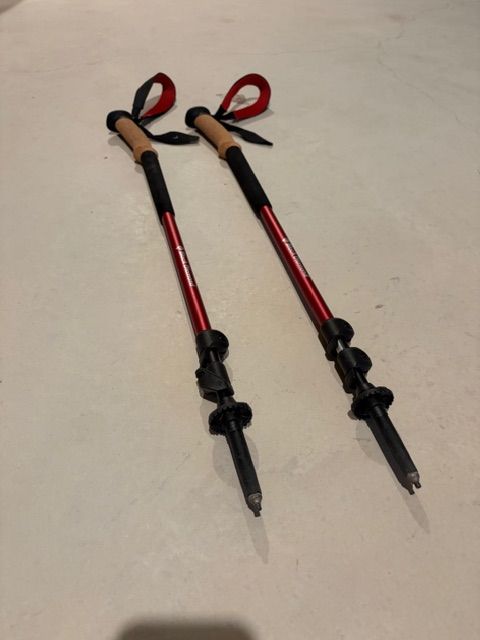 Black Diamond Trekking Poles – Cork Grip | Collapsible | Great Condition