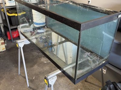 75 Gallon Aquarium with Glass Lids - Used Fish Tank