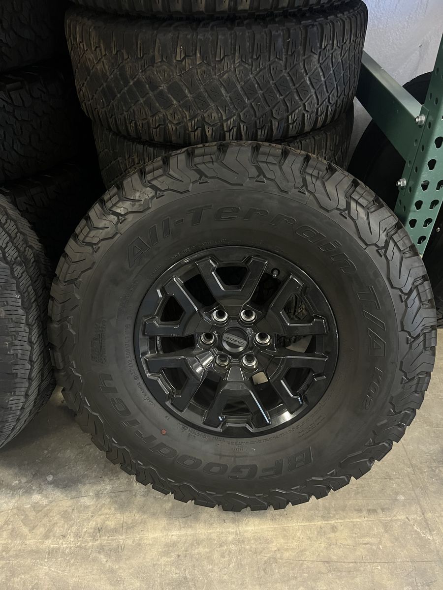 BFGoodrich All-Terrain T/A KO2 Tires + Ford Wheels (Set of 4)