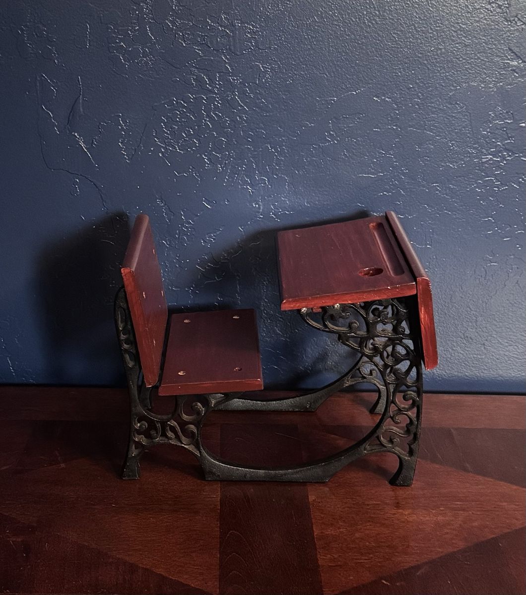 Vintage Iron and Cherry Wood American Girl Doll Samantha Desk