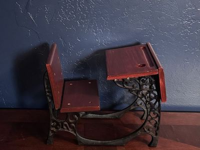 Vintage Iron and Cherry Wood American Girl Doll Samantha Desk