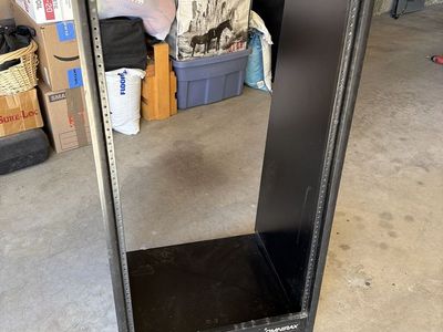 Omnirax Studio Rackmount Equipment Stand Black