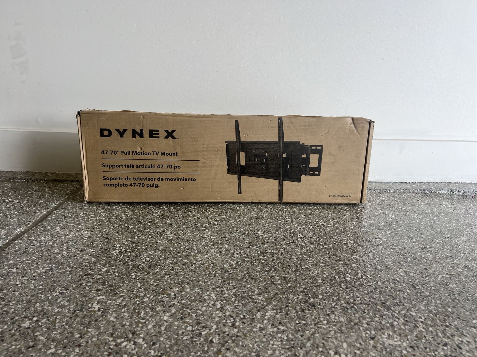 Universal TV Wall Mount (Up to ~75” TVs) – New