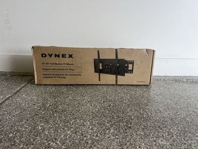 Universal TV Wall Mount (Up to ~75” TVs) – New