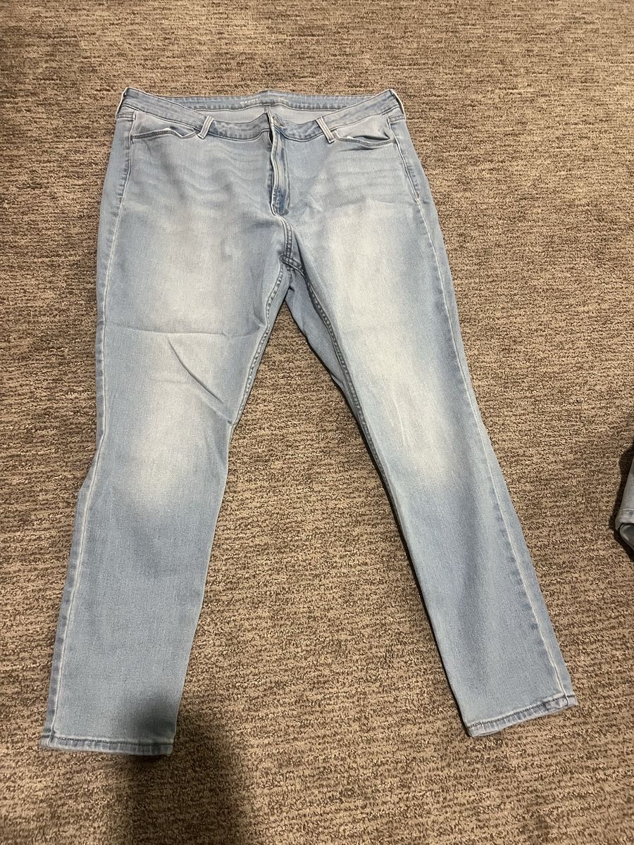 Old Navy Women's Size 18 High-Rise Wow Super Skinny Light Wash Jeans