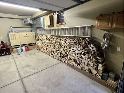 Firewood Delivered and Stacked