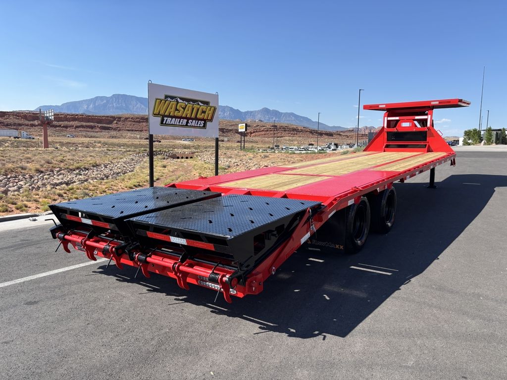2026 RawMaxx Ruby Red 8.5X30 FDX Dual Gooseneck Fl