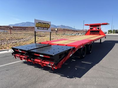 2026 RawMaxx Ruby Red 8.5X30 FDX Dual Gooseneck Fl
