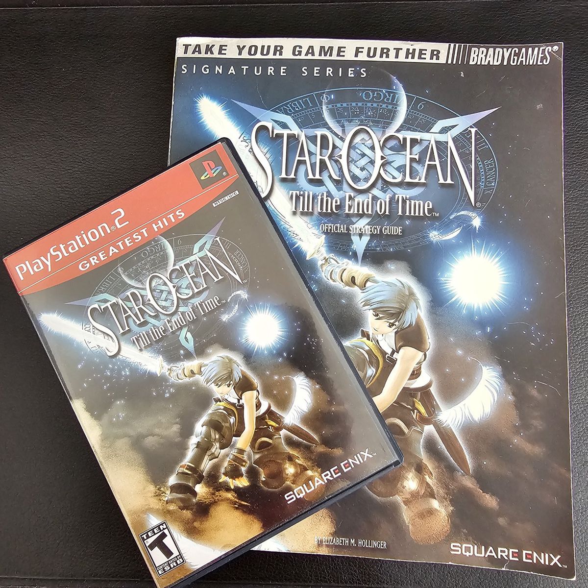 Star Ocean: Till the End of Time CiB - Playstation 2 (PS2) - Greatest Hits Game + Official Strategy Guide