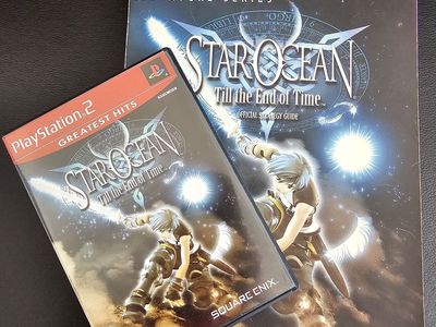 Star Ocean: Till the End of Time CiB - Playstation 2 (PS2) - Greatest Hits Game + Official Strategy Guide