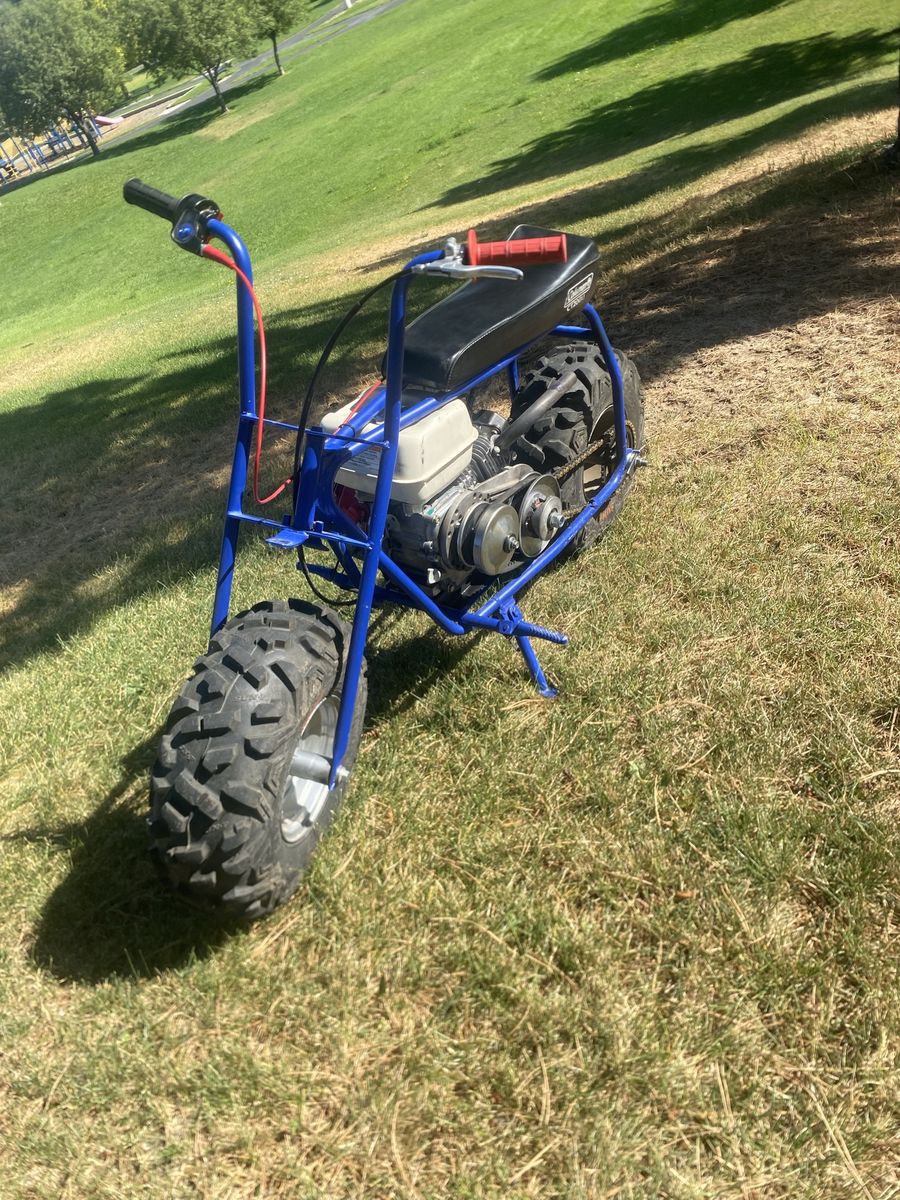 Coleman Powersports CT200U Gas Mini Bike - Blue