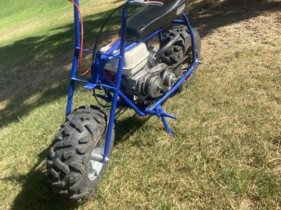 Coleman Powersports CT200U Gas Mini Bike - Blue