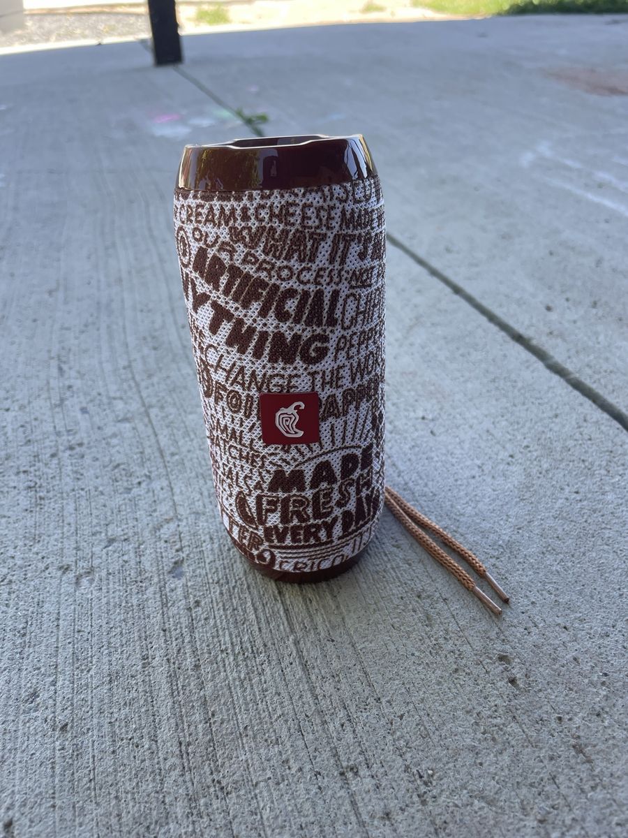 Custom Portable Bluetooth Speaker - Brown/White, Wireless