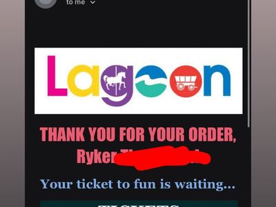 2 Lagoon Single-Day Admission Tickets – Save vs Gate Price!