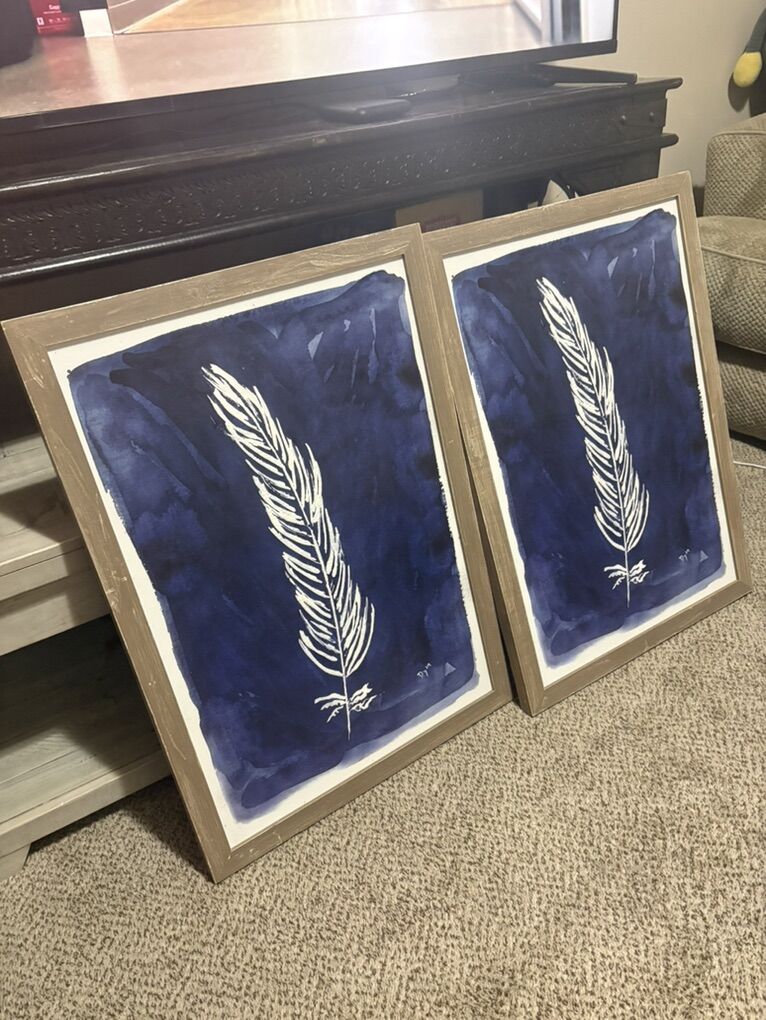 2pc Decor painting