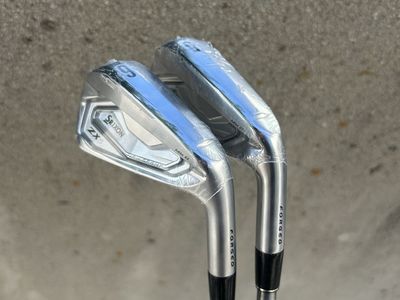 Srixon zx5 5&6 irons upgraded steel fiber stiff shafts