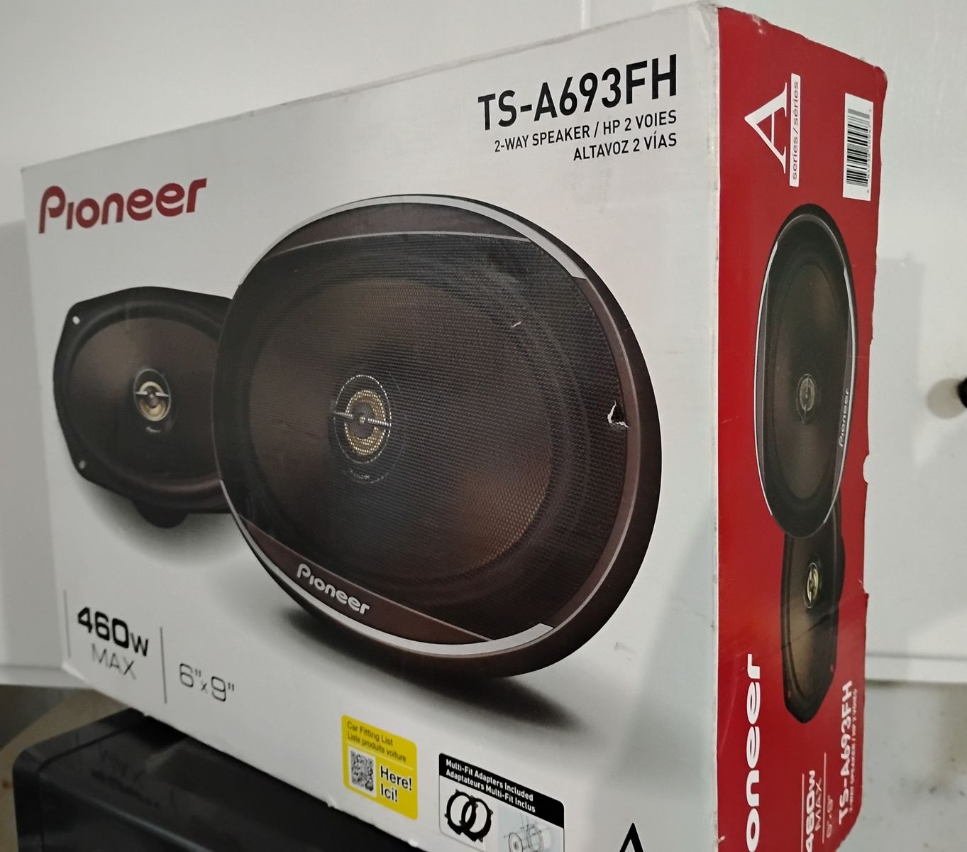 Brand new Pioneer 6"x9" speakers A series 460w max