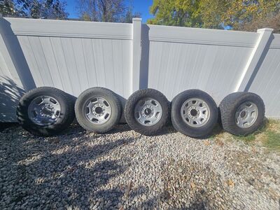 LT 265/70R17 any chevy or gmc 8x180 2011 and over