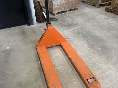 Central Hydraulics 2.5 Ton Pallet Jack - 5000 lb Capacity, 47-1/2" Fork Length, Orange