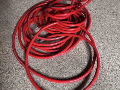 Red Garden Hose - Durable & Flexible Outdoor Watering Solution