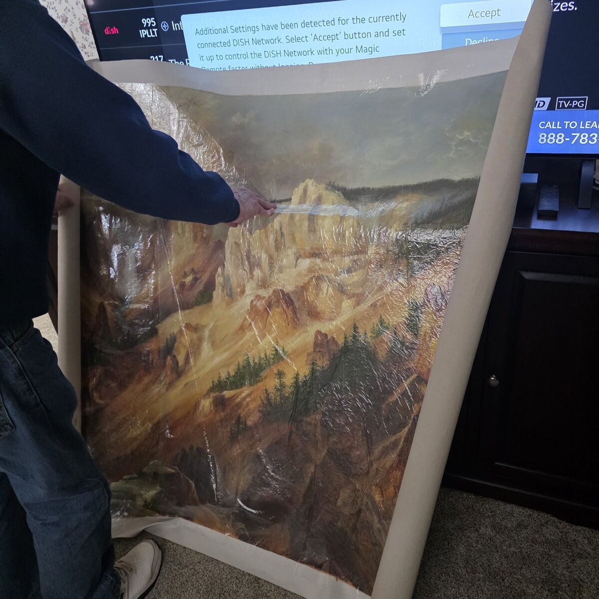 Yellowstone painting
