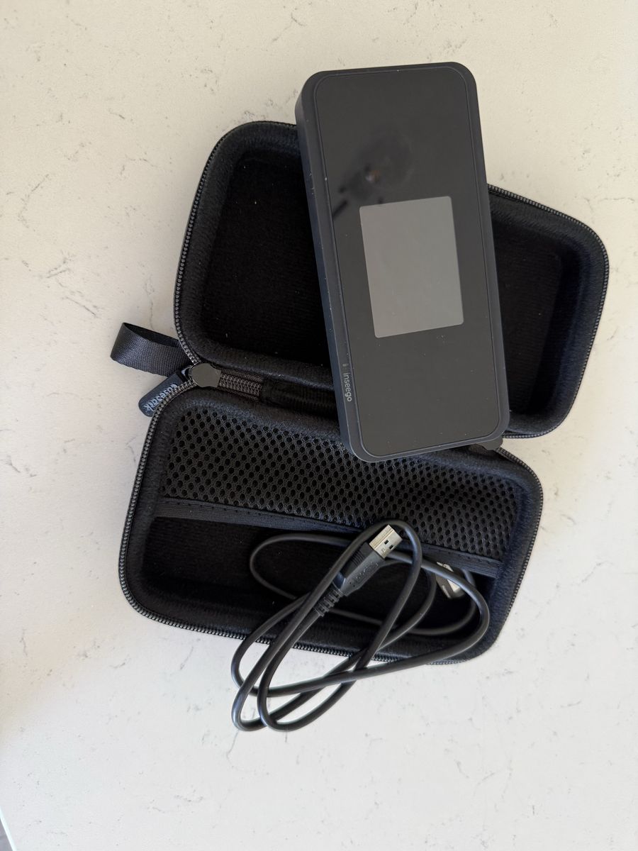 Inseego MiFi X PRO 5G Hotspot - Unlocked Mobile WiFi with Carrying Case & Cable