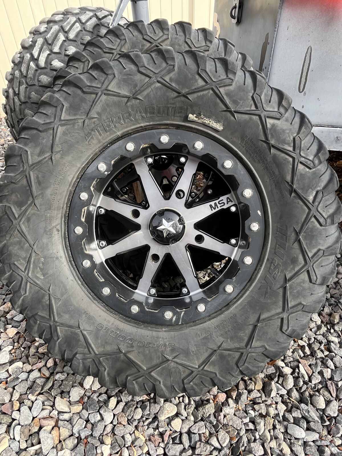 Msa M21 Beadlock Wheels