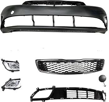New Front Bumper Grill Grille Assembly Replacement For 2017 2018 Kia Forte EX LX Korea Built