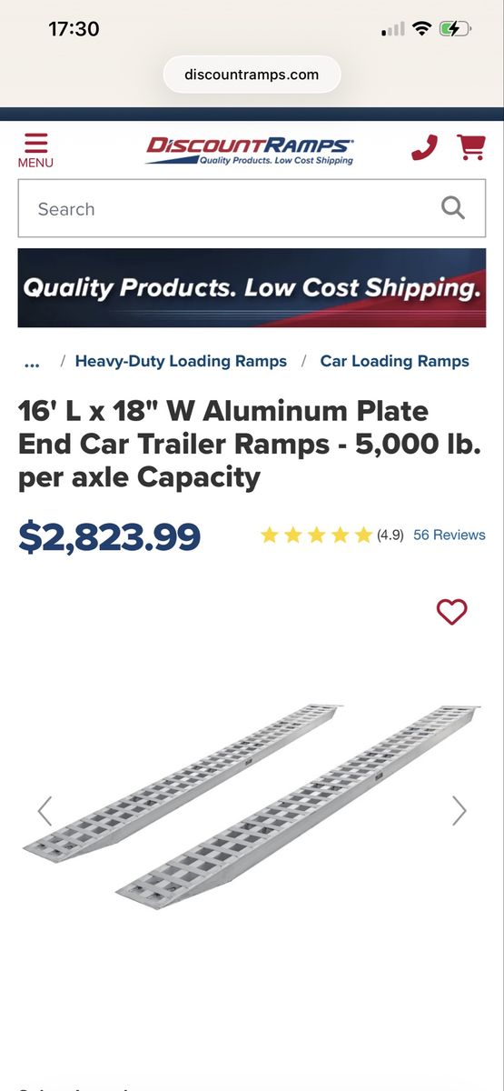 Discount Ramps 16X18 Plate End Ramps