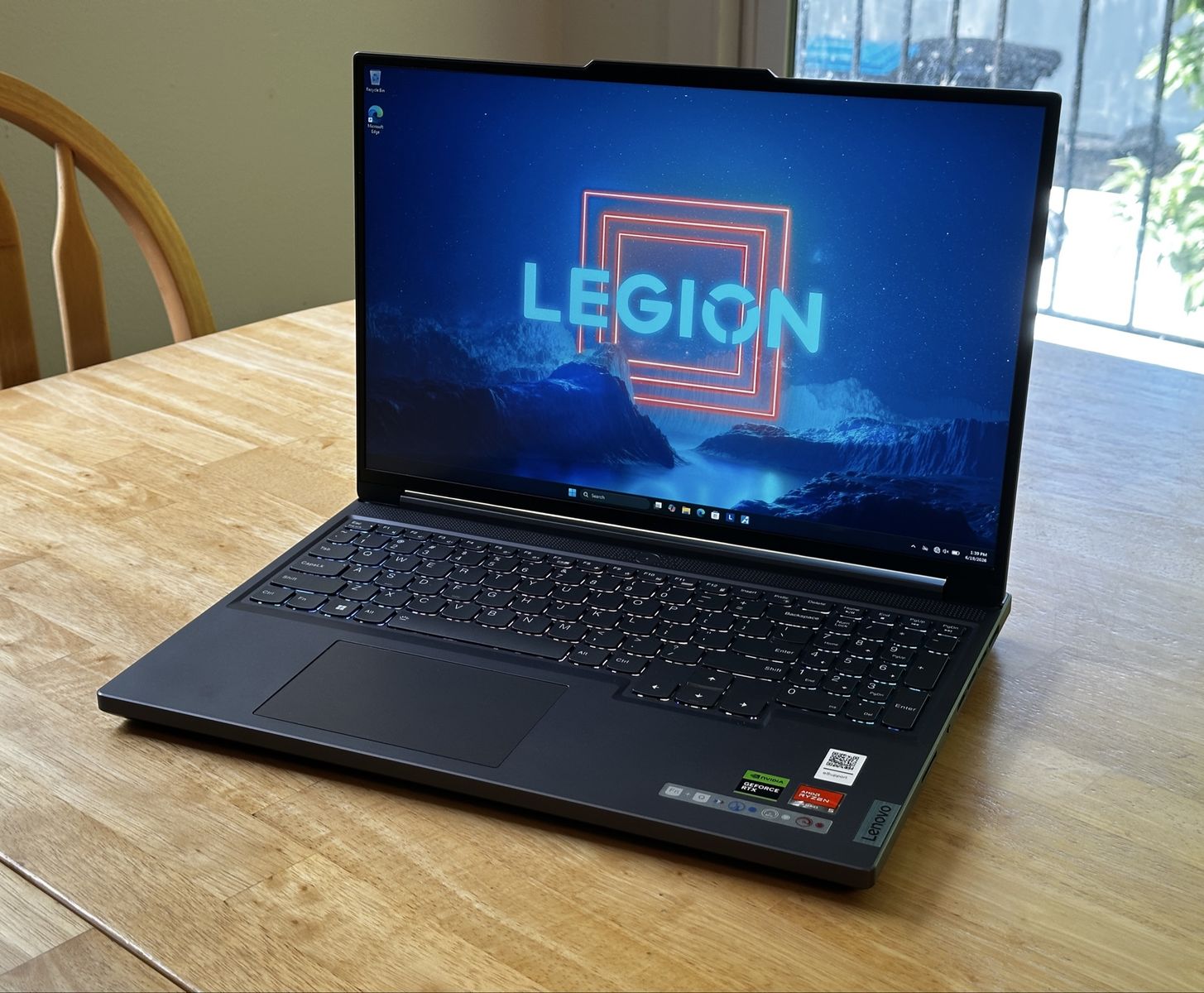 Lenovo Legion Slim 5 16", Ryzen 5, 144Hz, 16GB RAM, 512GB SSD, RTX 4060 W/8GB