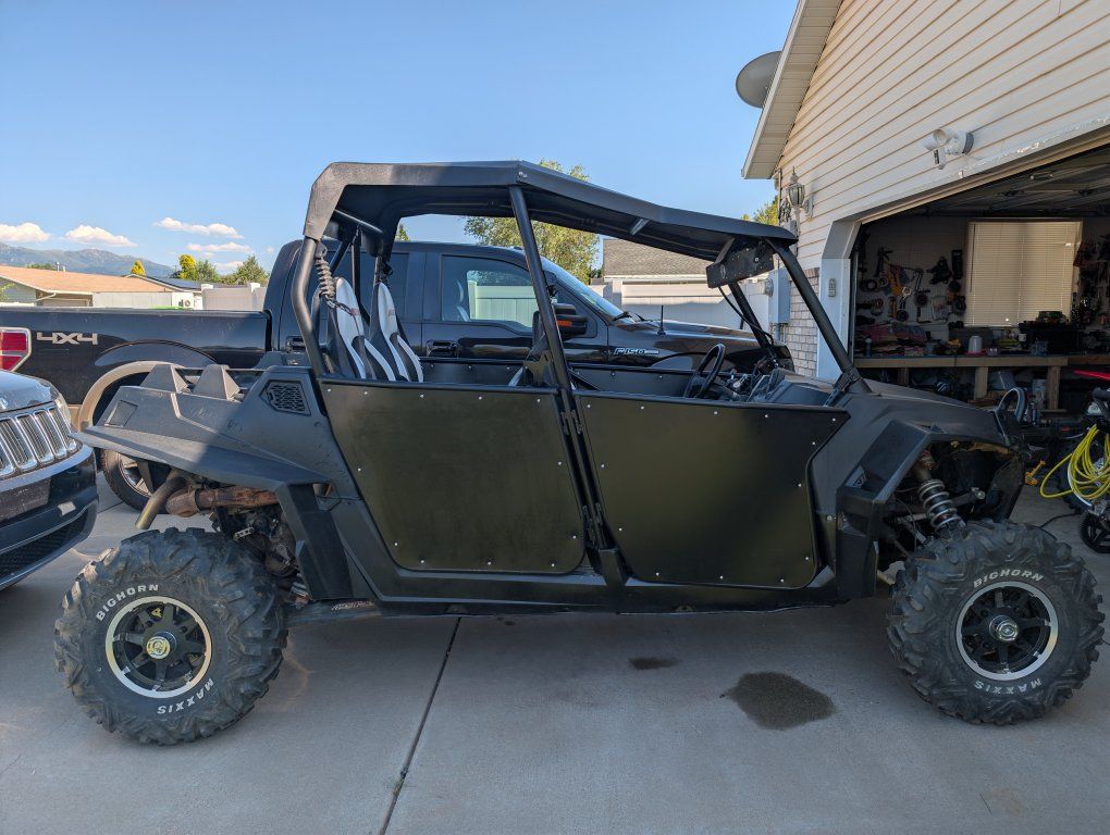Polaris RZR 4-Seat UTV Side-by-Side with Extra ITP Sand Tires & Wheels