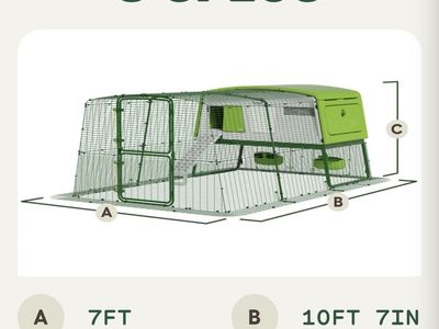 Omlet Eglu Pro Mobile Chicken Coop