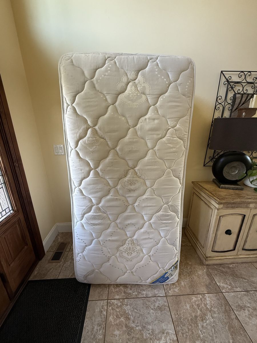 Clean twin size Mattress and Box Spring