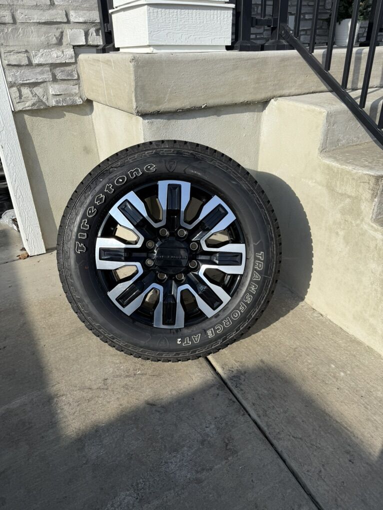 Gmc Sierra 3500 Denali Rims and Tires 285/60R20
