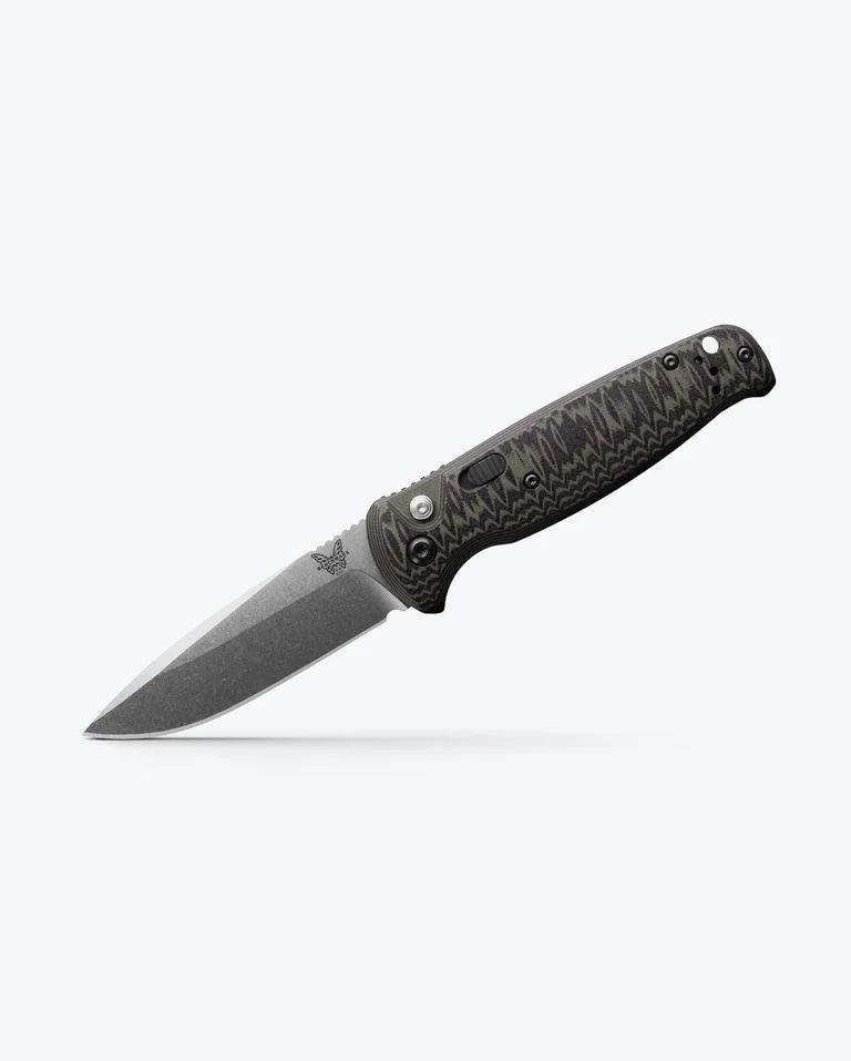NEW Benchmade Folding Knife - OD Green and Black  G10 & Stainless Steel $300 retail 