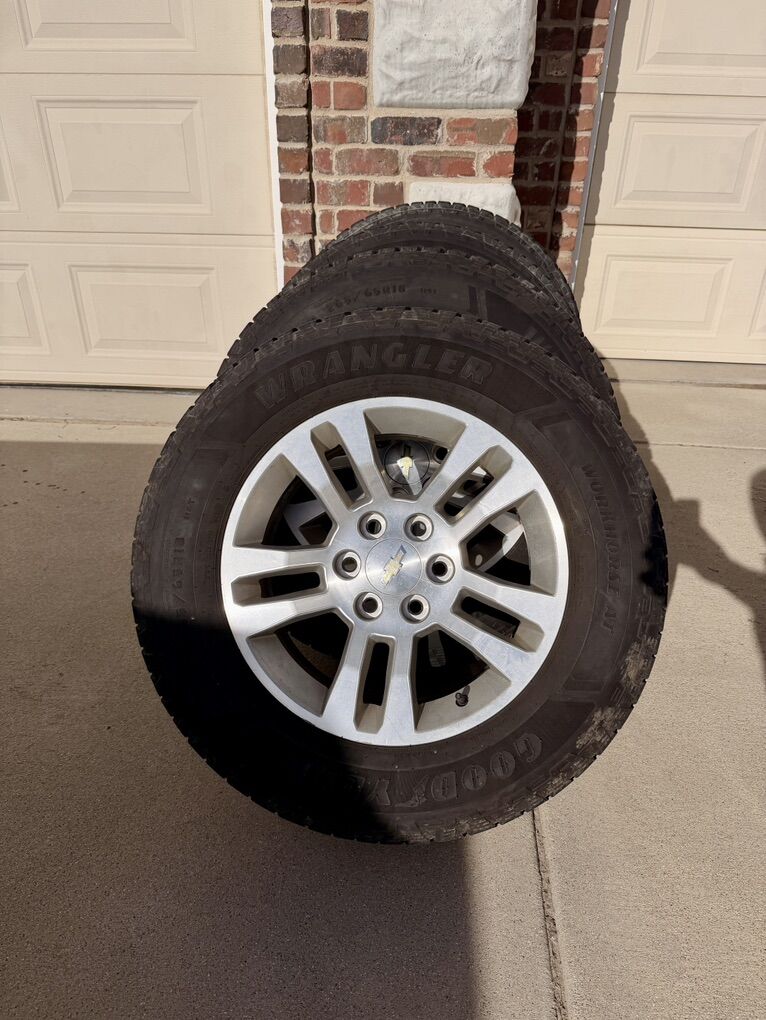 Chevy Wheels & Goodyear AT Tires