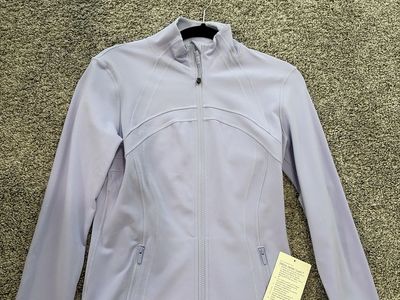Lululemon Define Jacket Luon Size 8 Purple Lilac New with Tags