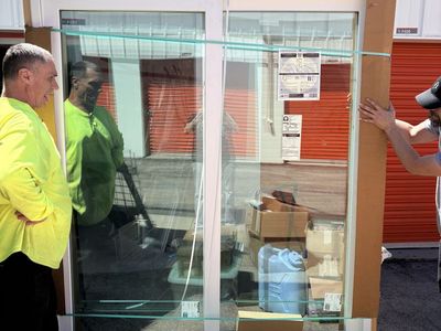 Pella 350 Series patio door and double-hung window
