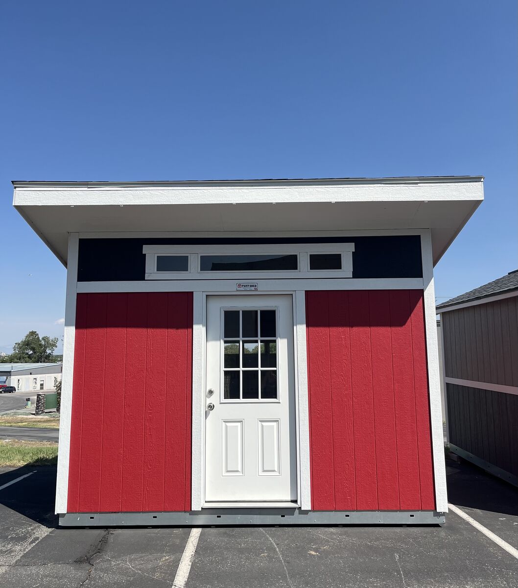 10x12 Premier Pro Studio Shed – Modern Design with Transom Windows & Residential Door!