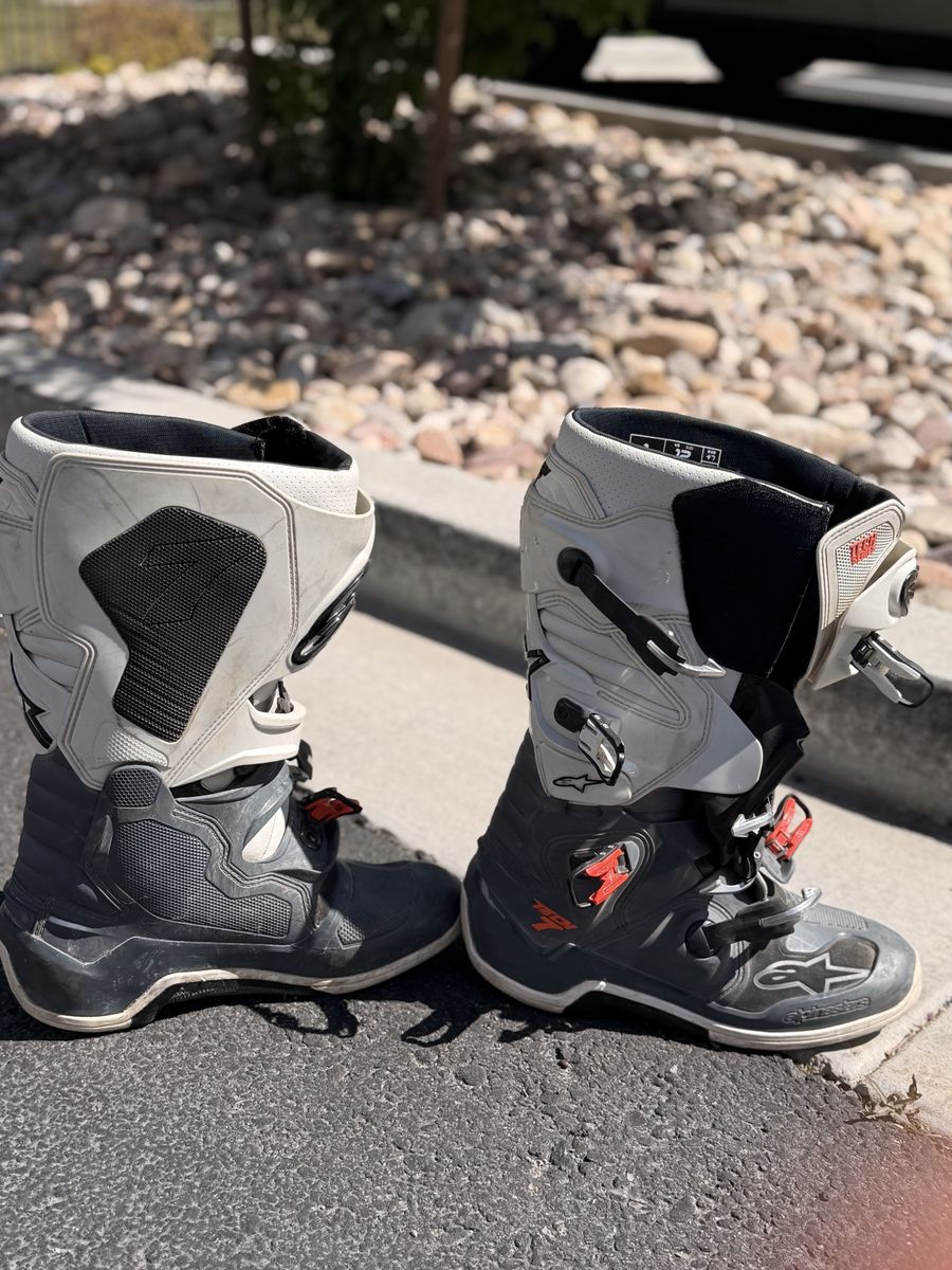 Alpinestars tech 7 size 12 dirt biking boots
